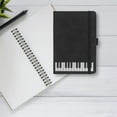 thumbnail image 6 of Dayesque A6 Piano Themed Notebook with PU Cover, Music Journal for Musicians, Students, Office Use, Smooth Paper for Writing and Sketching, 6 of 8
