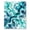 Blue, Pattern 1, variant on ODIKA 4'x6' Machine Washable Non-Slip Area Rug, Abstract Teal High Traffic Rug, Blue, 984990