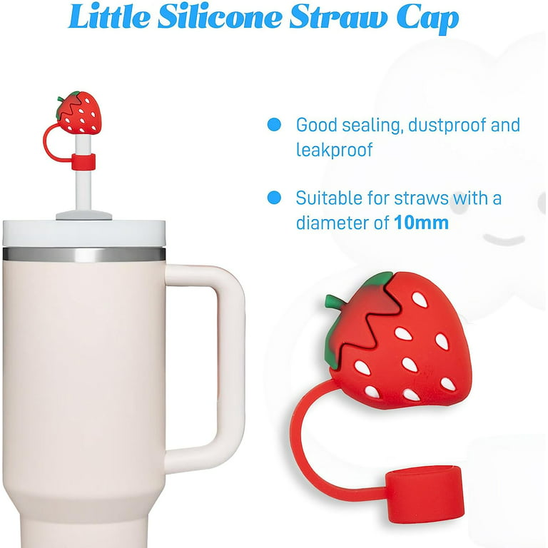 10Pcs 9-10mm Cow Stanley Straw Covers, Reusable Straw Covers Cap for  Stanley 30/40oz Cup, WaterProof…See more 10Pcs 9-10mm Cow Stanley Straw  Covers