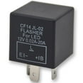 thumbnail image 1 of DKMOTORK 0031 CF14 Led Flasher Relay 3 Pin Electronic Turn Signal Flashers for Led Lights Hyper Blink Flash No Flash Problem 1PCS, 1 of 4