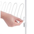thumbnail image 4 of Whitmor 18-Pair Over The Door Shoe Rack, White, 4 of 4