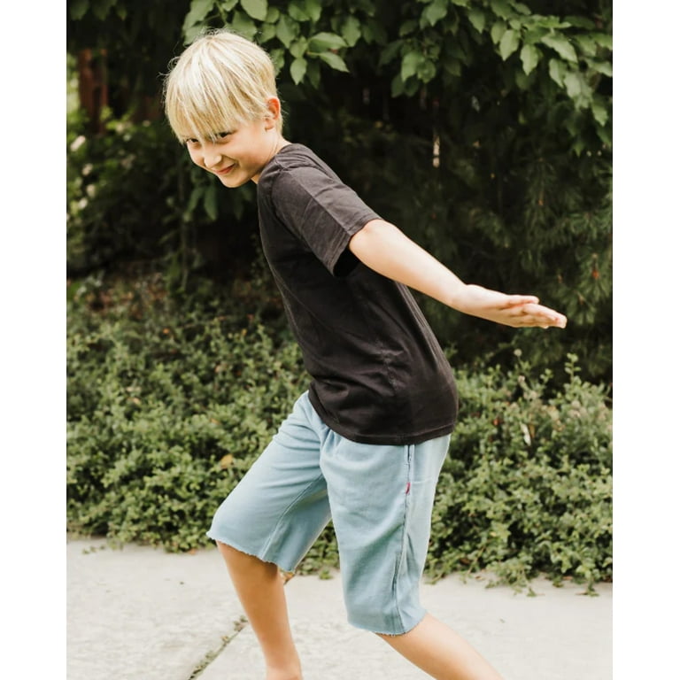 Boys Amazingly Soft Cotton Lightweight Fleece Shorts