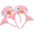 thumbnail image 2 of Shisuyan Penguin Hair Hoop Pink 2Pcs 9.3x7.5x1.6in, 2 of 8