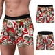 thumbnail image 1 of Calzoncillos bóxer cómodos para hombre, transpirables, con estampado digital navideño Pompotops qyievc3764, 1 of 7