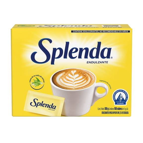 Splenda Endulzante Sucralosa 100 Sobres