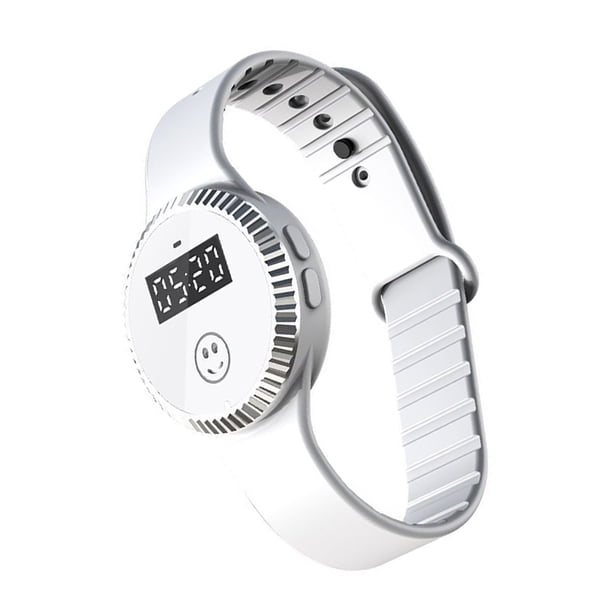 Repelente De Mosquitos, Reloj Inteligente Recargable Por Usb Para Acampar, Senderismo, Pesca, Resistente Al Agua, Reloj Electrónico Antimosquitos Minnieouse HA044844-02