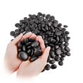 thumbnail image 1 of 10 lbs Natural Black River Rocks, 2-3 Inch High Polished Decorative Stones, Landscape Pebbles for Indoor Plants, Outdoor Landscaping, 1 of 4