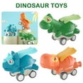 thumbnail image 1 of Dinosaur Cars Toys for 3+ Years Old Kids Press and Go Toy Cars Early Educational Pull Parent-children Interactive Back Vehicles Toy Inertia Infant Pull Back Cars, 1 of 7