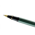 thumbnail image 2 of Pelikan Souveran R800 Rollerball Pen - Black & Green - Gold Trim, 2 of 3