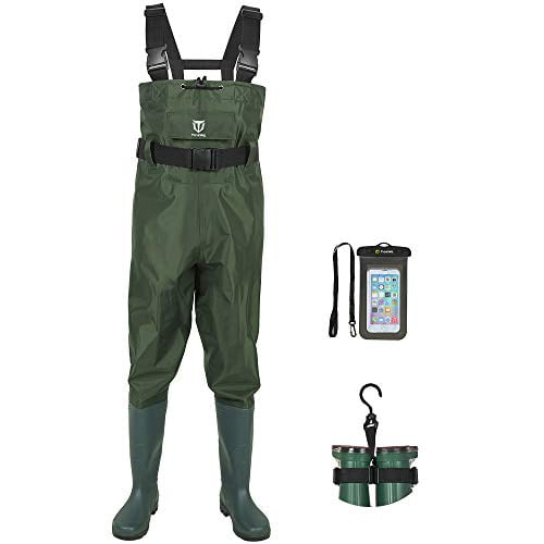 Hodgman MACKCBC09 Mackenzie Nylon and PVC Cleated Bootfoot Chest Fishing Waders for sale online 