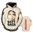 thumbnail image 4 of 3D digital printing sweatshirt national flag cartoon hoodie series-3, 4 of 5