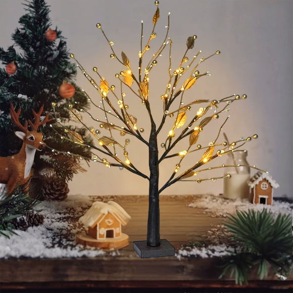 Zenithome Arbre Lumineux Blanc Chaud Décoration Intérieure pour la Maison Décoration de Scène de Fête de Noël Cadeau de Pendaison de Crémaillère