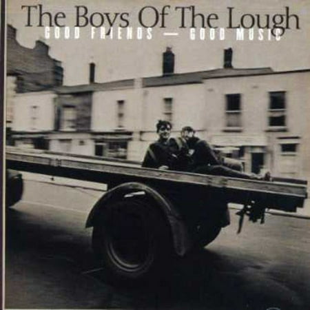 Boys Of The Lough: Barney McKenna (banjo); Dave Richardson (cittern, mandolin); Aly Bain (fiddle); Cathal McConnell (flute, whistle); Tony McMahon (accordion); Robin Morton (concertina, bodhran). Additional personnel: Finlay MacNeill (vocals); Kenny Hall (guitar, mandolin); Willie Johnson, Willie Beaudoin (guitar); Jimmy Cooper (dulcimer); Vincent Griffin, Louis Beaudoin, Jay Ungar, Deidre Shannon, Tommy Gunn, Brendan Gunn, Tony Smith (fiddle); Pat Hanly, John Joe Maguire (flute); Eamon Curran, Robbie Hughes (Uilleann pipes); Sylvia Blaise (piano). Engineers include: Mike Coture, George Doherty, Brian Masterson. Recorded from 1976 to 1977. Boys of the Lough are distinctive among Celtic folk-revival bands in that they draw on Irish, Scottish, and Shetland traditions, mixing these related strains into a fun-loving brew. This early effort by the Boys--originally released in 1977--showcases the members' fine musicianship (the fiery chops of Shetland fiddler Aly Bain, to cite one example) and has an array of traditional reels, jigs and marches on offer. The sounds of cittern, bodhran, mandolin, accordion, whistles, and flutes power highly energized reels like "Down the Broom/The Gatehouse Maid," loping wedding marches such as "Hillswick Wedding," and even forays into other folk styles, such as the French-Canadian "La Grande Chaine." Staunchly traditional throughout (note the vocal/bodhran duet on "Gaelic Mouth Music"), Boys of the Lough stay true to the album's title, giving GOOD FRIENDS-GOOD MUSIC the close-to-home feel of a rollicking backyard party.