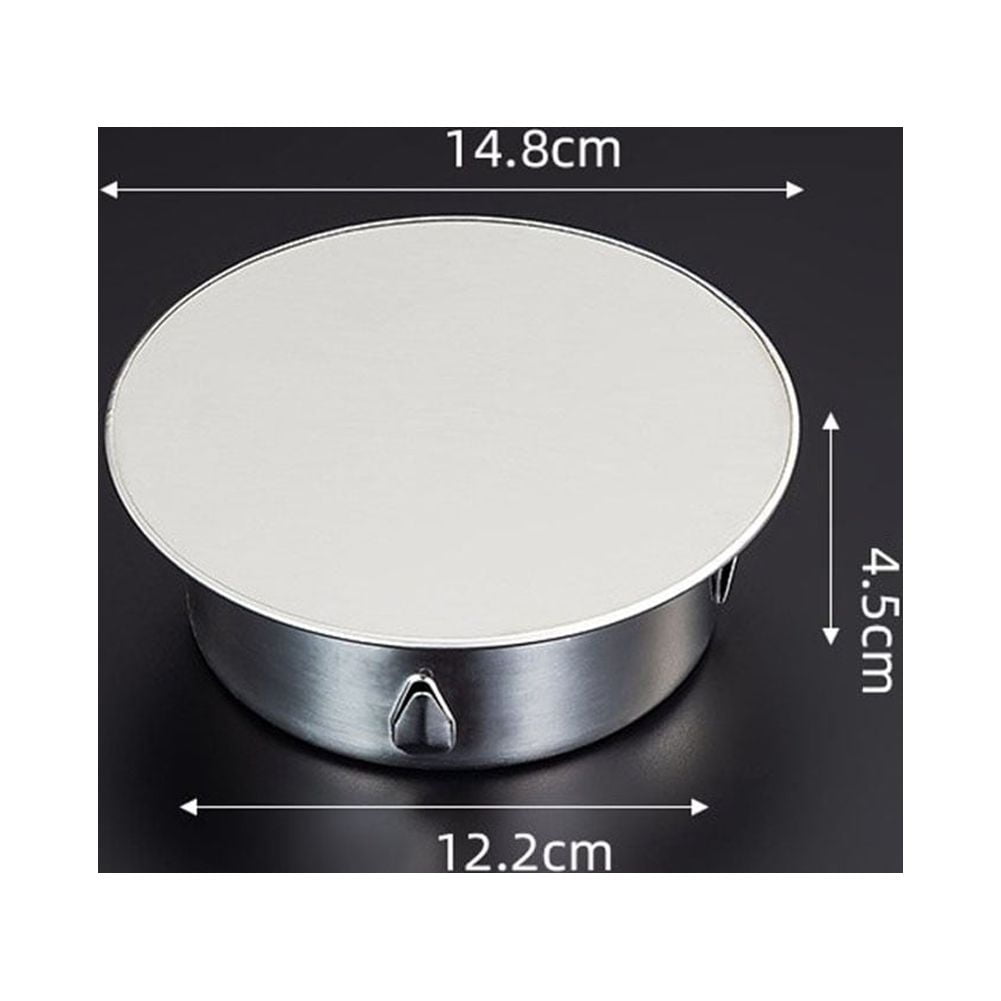 Lefu Couvercle de Trou pour Tuyau de Poêle 150 mm Couvercle de Cheminée Couvercle de Cheminée en Acier Inoxydable