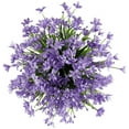 thumbnail image 2 of Morttic 8 Bundles Artificial Daffodils Flowers, Fake Artificial Greenery UV Resistant No Fade Faux Plastic Plants for Wedding Bridle Bouquet Outdoor Home Garden Office Table Vase Decor (Purple), 2 of 6