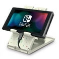 thumbnail image 2 of Support pour Switch pour Nintendo avec Fentes de Rangement pour Cartes de Jeu, Ajustable, Portable, Support Pliable Compatible avec Console Nintendo Switch/Switch Lite/Switch OLED, 2 of 4