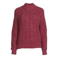 thumbnail image 5 of Time and Tru Women's High Neck Sweater, 5 of 5