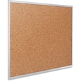 thumbnail image 2 of Quartet Classic Series Cork Bulletin Board, 24 x 18, Tan Surface, Silver Aluminum Frame, Each, 2 of 3