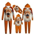 thumbnail image 6 of SwiftWear ​Christmas Family Matching Pajama Set Sleepwear Festive Themed Onesie Pajama Set with Holiday Santa Claus Patterns, Lightweight Loungewear for Family Time​, 6 of 7