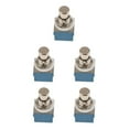thumbnail image 1 of maskred 3PDT Stomp 9 Pins Footswitch Box Guitar Foot Stomp Pedal Effect Switch Style A 5Set, 1 of 6
