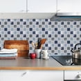 thumbnail image 4 of Peel and Stick Tile Stickers Self Adhesive Wall Decals for Kitchen Bathroom Grid Design Removable Reusable Oil Heat Resistant Easy to Apply, 4 of 8