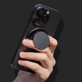 thumbnail image 6 of Ohsnap Snap Grip Magnetic Phone Grip & Stand, MagSafe Compatible, Boring Black, 6 of 11