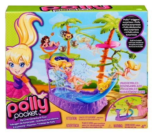 Polly POCKET® Zip 'n SPLASH® Playset