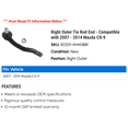 thumbnail image 2 of Right Outer Tie Rod End - Compatible with 2007 - 2014 Mazda CX-9 2008 2009 2010 2011 2012 2013, 2 of 2