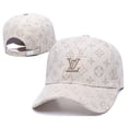 thumbnail image 4 of iKqS [Listo Stock] Louis Vuitton LV Logo Gorra De Béisbol Sun Snapback Parejas Planas Ajustables Gorras, 4 of 4