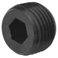 thumbnail image 1 of 3/4" Flush Seating Socket Pipe Plugs / 7/8" Taper / Steel / Plain (Carton: 50 pcs), 1 of 1