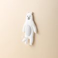 thumbnail image 4 of Cartoon Animal Self Adhesive Hook Removable Washable Jewelry Keys Holder Rack Fridge Sticker Type 2, 4 of 7