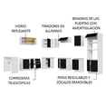 thumbnail image 4 of Cocina Integral Completa Modular Madesa Glamy 504cm BN 01, 4 of 5