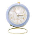 thumbnail image 1 of Reloj Despertador LED silencioso perfecl azul con soporte moderno, 1 of 8