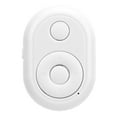 thumbnail image 1 of Control remoto para cámara, inalámbrico, Bluetooth, obturador para teléfono móvil, control remoto, botón para selfies, color blanco, 1 of 14