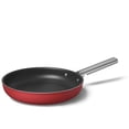 thumbnail image 1 of Sartén Smeg de 28 cm, roja, antiadherente, apta para horno, 1 of 3