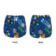 thumbnail image 3 of Balery Dinosaur In Space Pantalones cortos deportivos para mujer con forro y dos bolsillos, elásticos, para entrenamiento, gimnasio, yoga-Small, 3 of 7