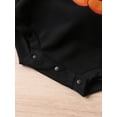 thumbnail image 7 of Wassery Infant Baby Halloween Costume 6M 12M 18M 24M Newborn Boys Girls Sweatshirt Romper Long Sleeve Pumpkin Lollipop Print Jumpsuits Toddler Fall Clothes, 7 of 7