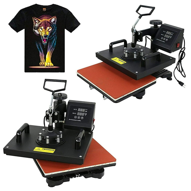 Best Deal for JINGJIN Heat Press, Rotation Digital Combo Heat