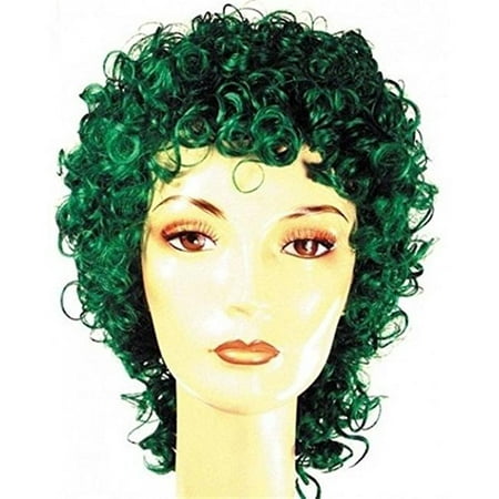 Long Curly Clown Deluxe Purple Wig Costume