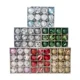 thumbnail image 2 of Adornos navideños de bolas redondas de 6 cm con cuerda para colgar, 12 piezas/juego, bolas colgantes para árbol de Navidad, decoraciones para fiestas de Año Nuevo, 2 of 5