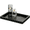 Black, variant on Hanobe Vanity Perfume Tray for Countertop, Wooden Jewelry Organizer Tray Coffee Table Decor