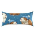thumbnail image 3 of Guinea Pigs in Christmas Satin Pillowcase Envelope Design Pillow Covers 1 Pack Queen Size 20" x 30", 3 of 9