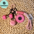 thumbnail image 3 of Juego de llaveros con mancuernas de silicona para gimnasio, accesorios motivacionales para gimnasio, regalos de fitness para novio y novia, 3 of 6