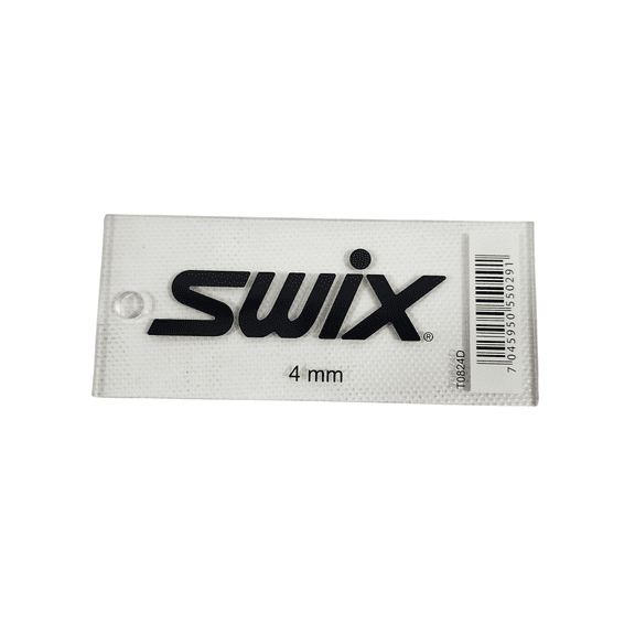 Swix Plexi Scraper 4mm - Essential Tool for Smooth Ski and Snowboard Maintenance