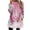Pink, variant on Plus Size Sweaters Tunic Tops for Women Loose Fit Crewneck Fleece Long Sleeve Sweatshirt Pullover with 2 Pockets (XL, Multicolor 01)