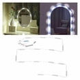 thumbnail image 3 of Luces de Espejo de Maquillaje, Luces de Espejo de Tocador Fácil de Instalar, Diseño Impermeable de Diseño Cálido de Usos para la Mesa de Tocador de Maquillaje de Espejo de, 3 of 7