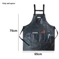 thumbnail image 2 of Barber Aprons Hair Stylist Aprons Hair Cutting Apron Adjustable Water Proof, 2 of 5
