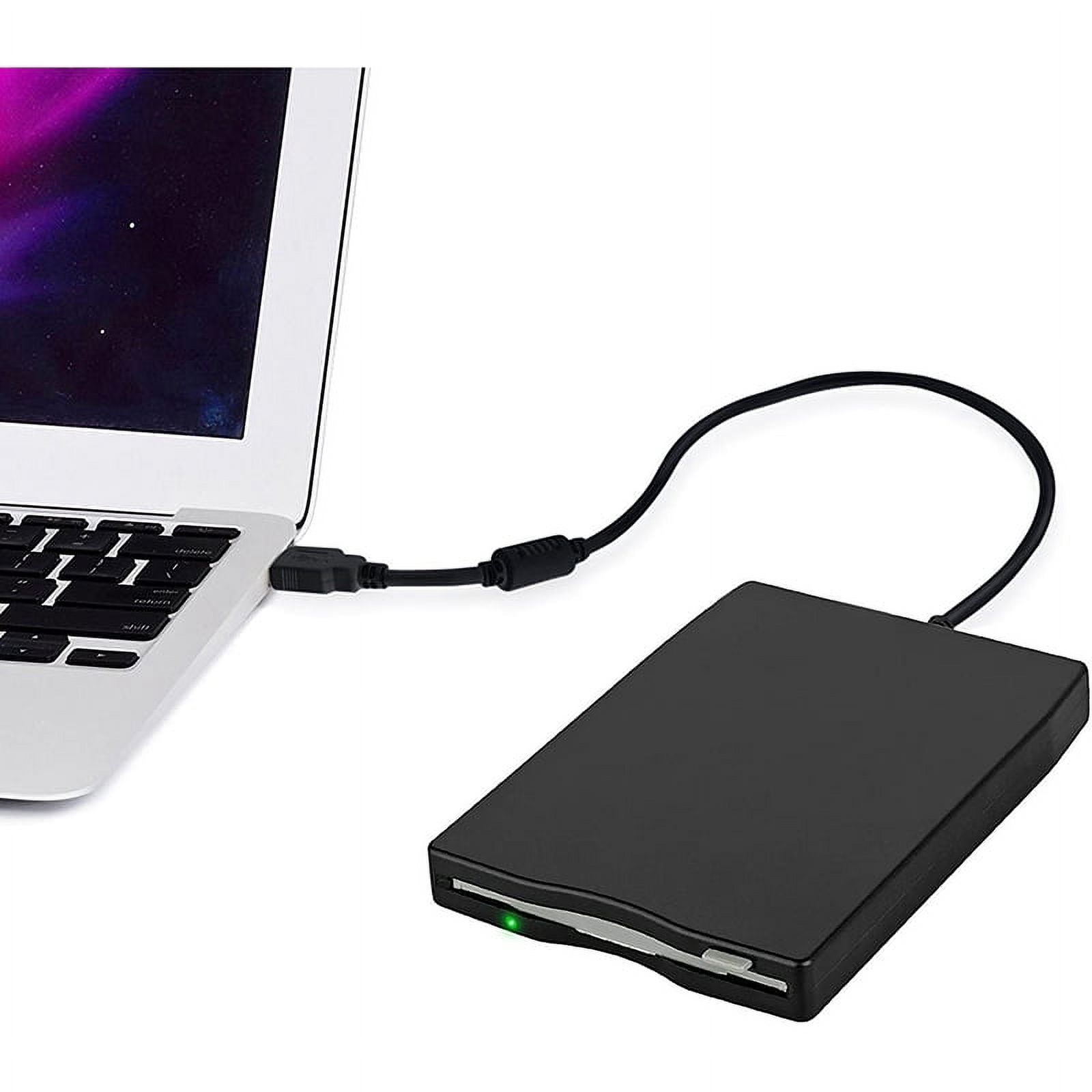 USB Floppy Drive 3.5Inch USB External Floppy Disk Drive Portable 1.44 MB FDD USB Drive Plug and for PC XP