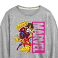 thumbnail image 3 of Marvel - Super Hero Women Sound Effects - Toddler And Youth Long Sleeve Graphic T-Shirt, 3 of 5