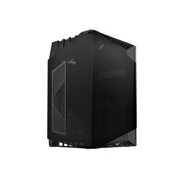 silverstone technology ld03b-af airflow version mini-itx case four side tempered glass panels pre-installed 2 x 120mm fans usb type-c x 1 sst-ld03b-af